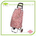 2014 Hot sale new style folding wheeled rolling shopping trolley cart bag